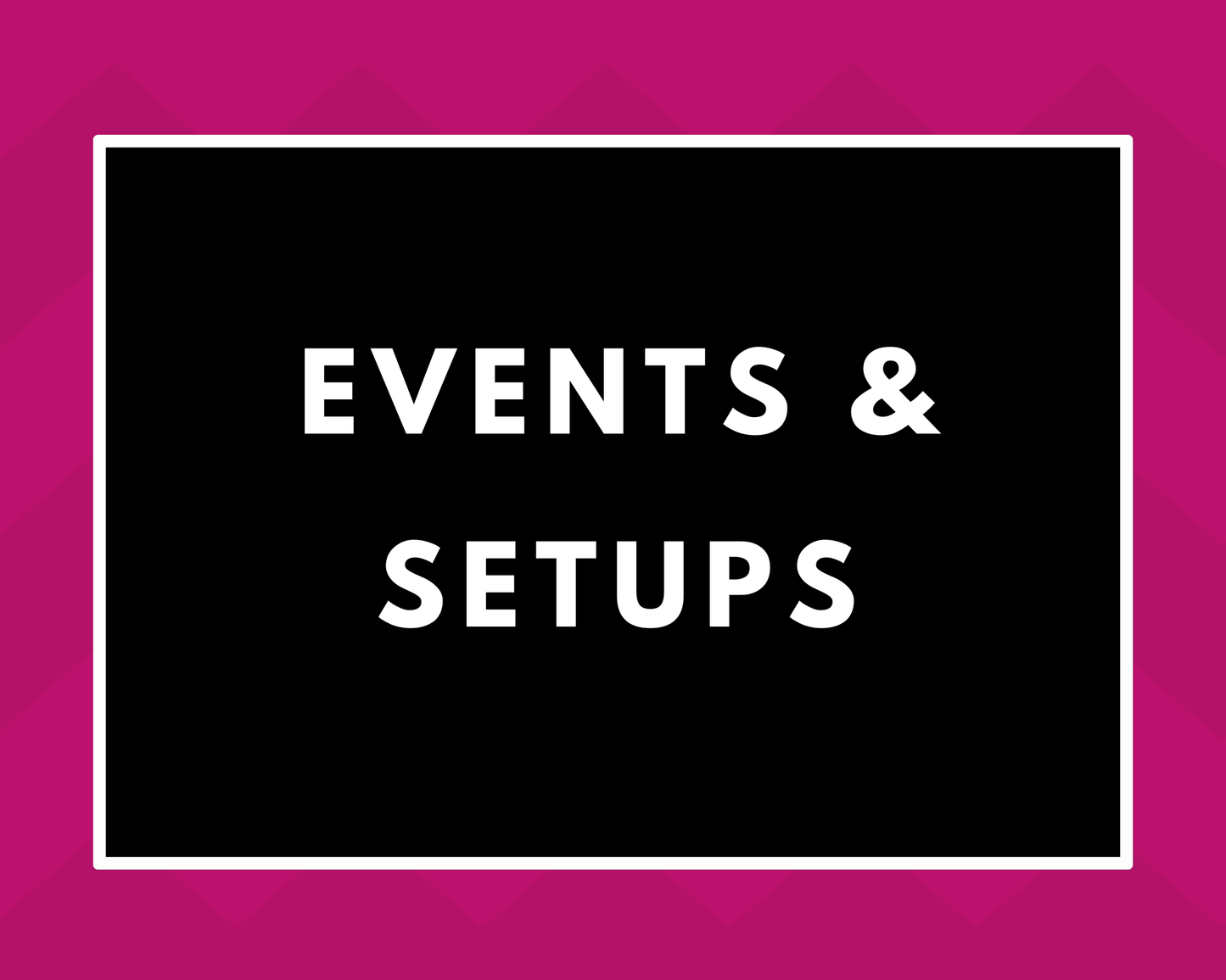 Events & Setups Businesses Bundle